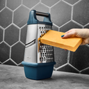 2-Piece 4-Sided Stainless Steel Box Grater Set