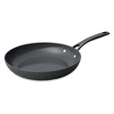 10" Ceramic Non-Stick Fry Pan Ribbed Collection, Grey