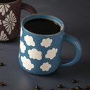 TT GR BLU CLOUD MUG