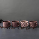 TT 4PK PURPLE MIX MUG