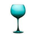 Sphere Stemmed Wine Glass Emerald Green