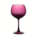 Sphere Stemmed Wine Glass Magenta