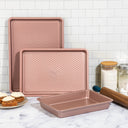 3-Piece Bake Set, Rose Shimmer Collection