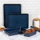 Aluminized Steel Navy 4-Pc