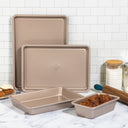 Aluminized Steel Champagne Gold 4-Pc