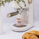 Thyme & Table 3 fl oz Pink "Don't Be Bitter" Stoneware Espresso Mug