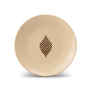 Thyme & Table 4-Pack Stoneware Dinner Plates, Ocee Leaf
