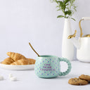 Thyme & Table 14.5 fl oz Blue "One More Chapter" Stoneware Mug