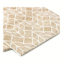 Thyme & Table Table Runner, Ivory with Gold Leaf Pattern, 14 x 72"