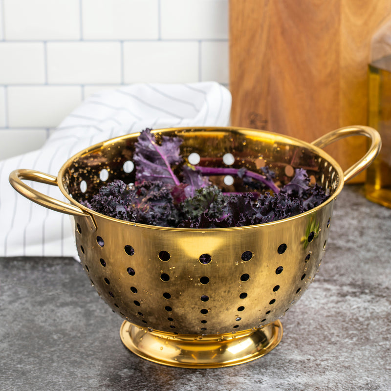 Gold Colander 5-Qt