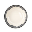 Grey Drip Stoneware Round Cereal Bowl