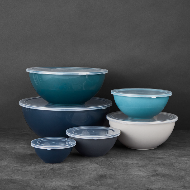 12-Piece Mixing Bowl Set, Blue