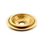 4-Piece Gold Stainless Steel Drip Pan Set