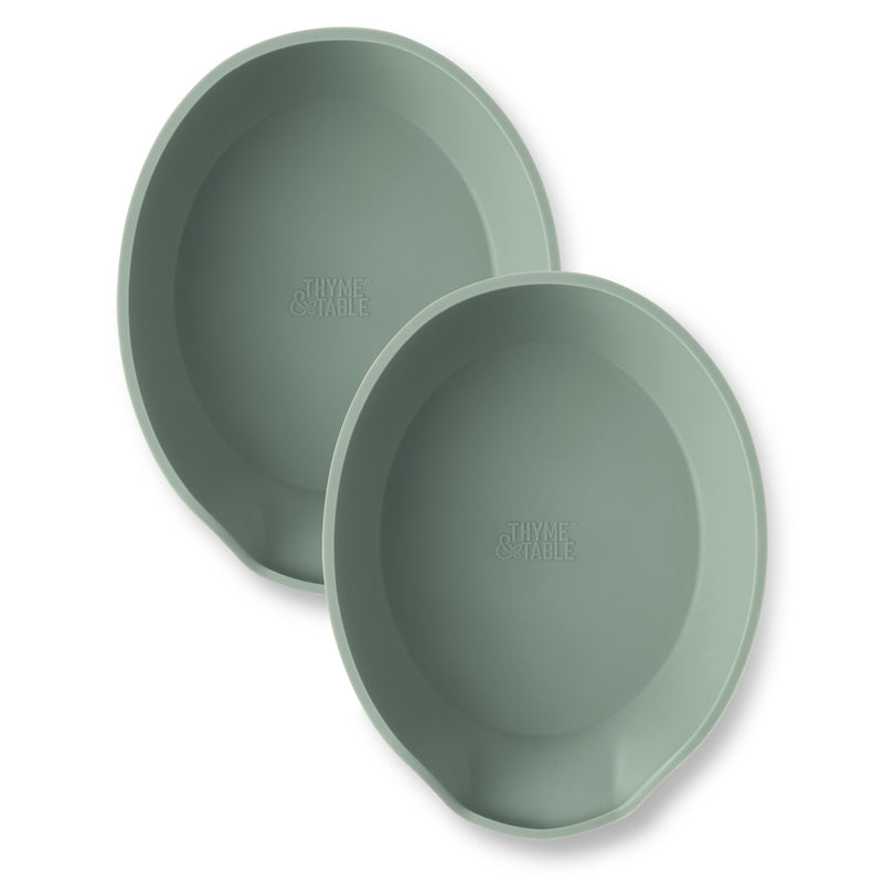 2-Pack Silicone Spoon Rest, Sage