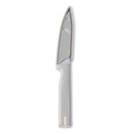 3.5" Paring Knife with Protective Sheath, Gray