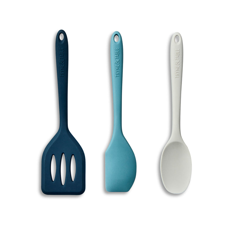 3-Piece Silicone Mini Utensil Set