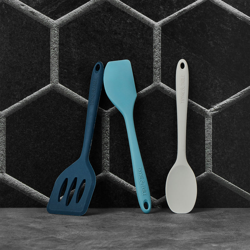 3-Piece Silicone Mini Utensil Set