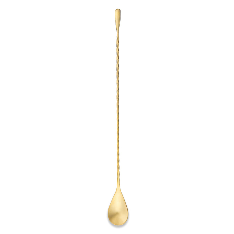 Stainless Steel Gold Cocktail Stirrer Spoon