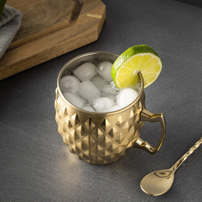 Gold Stainless Steel 17oz Moscow Mule Mug