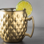 Gold Stainless Steel 17oz Moscow Mule Mug