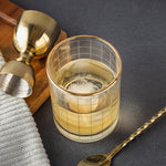 Whiskey Rocks Glass, Square Print