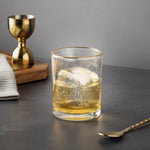 Whiskey Rocks Glass, Diamond Print