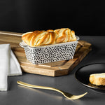 3.5" Ceramic Mini Loaf Dish, Dot