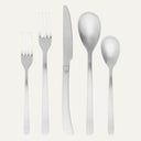 40-Piece Royal Stainless Steel Flatware Set, Stainless Steel