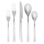 40-Piece Royal Stainless Steel Flatware Set, Stainless Steel