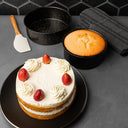 2-Piece Non-Stick Round Cake Pan Set for 2-Tier Cakes
