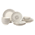 12-Piece Stoneware Dinnerware Set