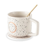 Monogram O Mug, Coaster and Stir Set