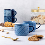 TT 4PK BLUE MIX MUG