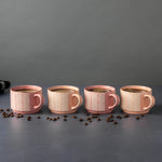 TT 4PK PINK LINES MUG