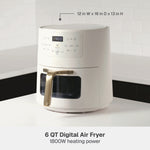 6 QT Digital Air Fryer