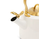 Thyme & Table Stainless Steel 1.8L Stovetop Tea Kettle - Cream