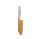 Thyme & Table 7-Piece Slim Block Knife Set with Gold Blades, Mint