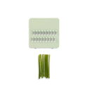 Thyme & Table - 11 Piece Vegetable Chopper with Stainless Steel Blades - Mint