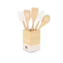 6-Piece Cream Utensil Set