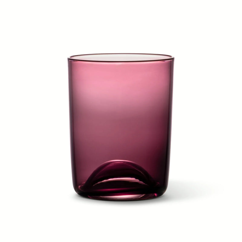 4-Pack 12 fl oz Sphere Drinking Glass, Magenta