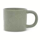 Thyme & Table Green Arched Lines Mug
