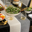 Thyme & Table Table Runner,Tan and Black, 14 x 72"