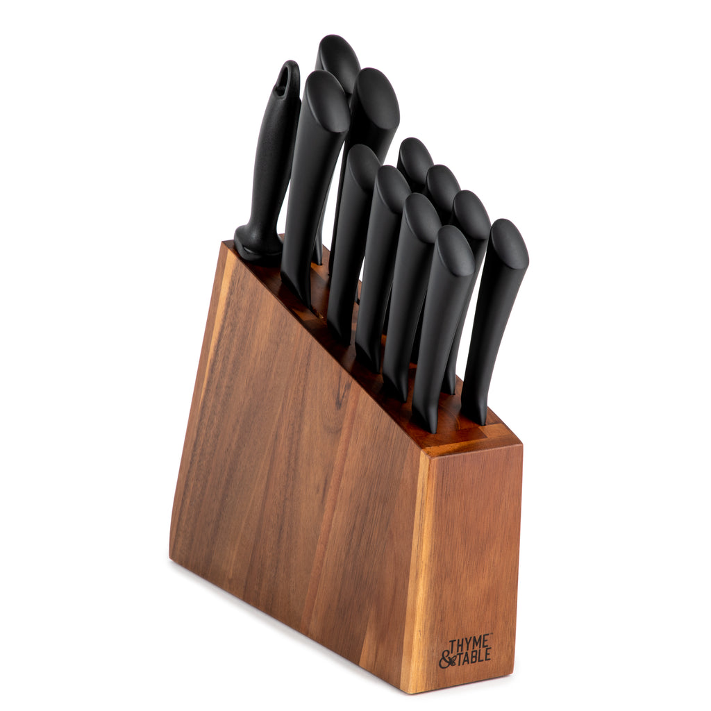 Thyme & Table 15-Piece Knife Block Set - Matthews Auctioneers