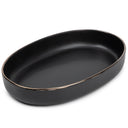 Onyx Collection Oval Bowl