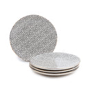 Salad Plate Dot 4-Pc
