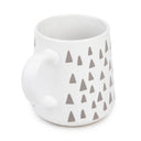 Triangle Print Mug, Set of 4