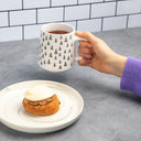 Triangle Print Mug, Set of 4