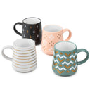 4-Piece Ceramic Mug Set