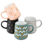 4-Piece Ceramic Mug Set