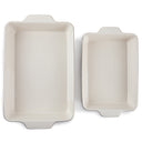 2-Piece Rectangular Dot Cross Baker Set